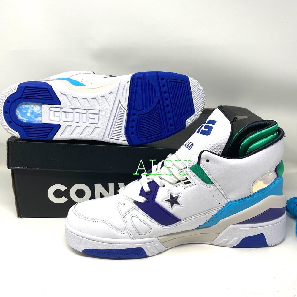 Converse ERX 260 MID Top White Court Purple Men's - Picture 2 of 7